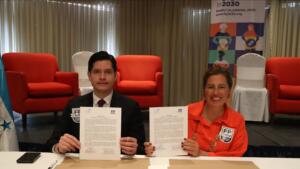 Honduras commitment signing